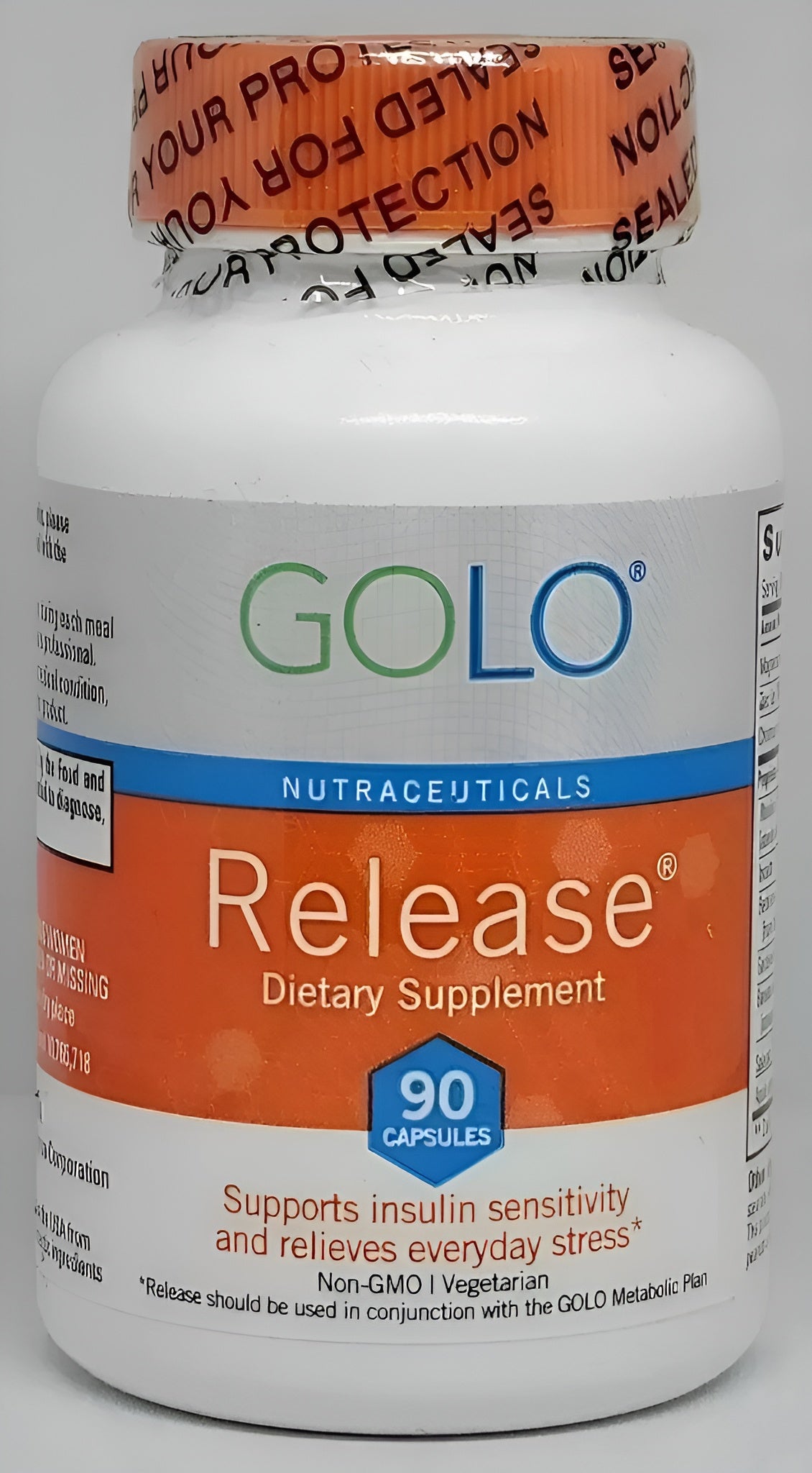 GOLO Release Dietary Supplement – 90 Vegetarian Capsules